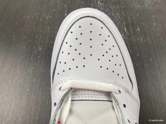 White 1 Jordan 705329-101 Retro Varsity Low Red 1105